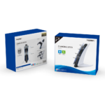 DOBE TP5-0557 vertikalni punjac za PS5 kontrolere dual beli - Slika 7