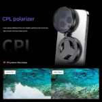Filter CPL za kameru telefona JWD crni - Slika 5