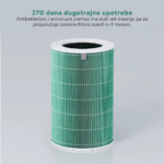 Filter vazduha Xiaomi 4 Pro zeleni - Slika 2