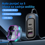 FM transmiter CS6 crni - Slika 2