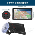 GPS Navigacija JWD 9 inca 16GB crna T20 - Slika 3