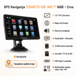 GPS Navigacija TERABYTE Q10 JWD 7 inca 16GB crna - Slika 2