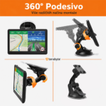 GPS Navigacija TERABYTE Q10 JWD 7 inca 16GB crna - Slika 4