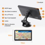 GPS Navigacija TERABYTE Q10 JWD 7 inca 16GB crna - Slika 5