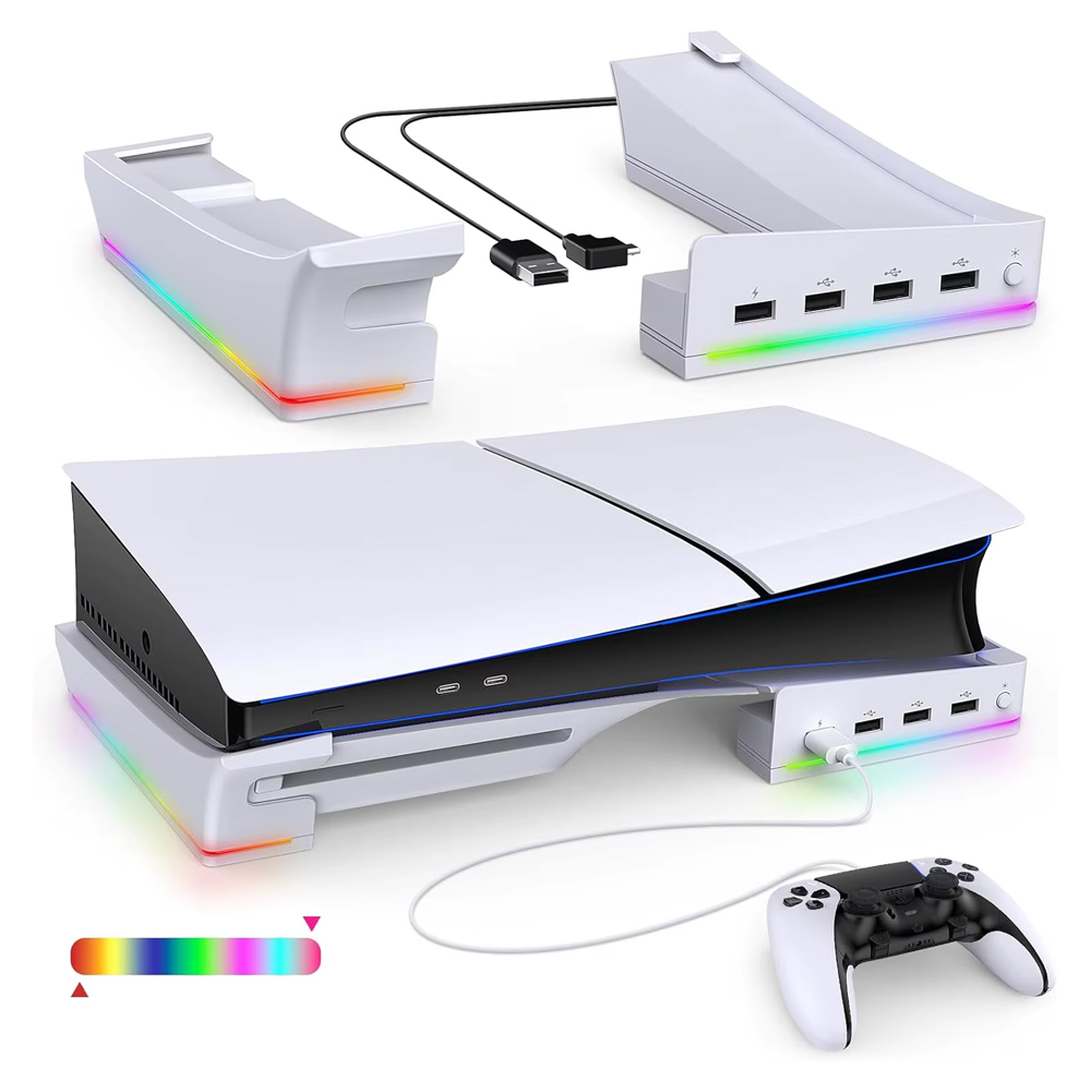 ipega-pg-p5s021-horizontalni-multifunkcionalni-stalak-za-ps5-slim-pro-rgb-beli-232613-407184.png iPega PG-P5S021 horizontalni multifunkcionalni stalak za PS5 slim/PRO RGB beli - Slika 1