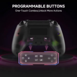 Joypad Bluetooth WIFI za PS5 crni RGB - Slika 4