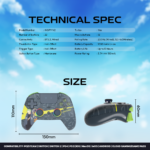Joypad Wireless Fantech WGP14V2 OP EOS PRO II ONE PIECE - ZORO - Slika 10