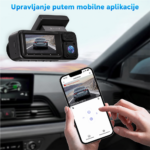 Kamera za Auto DashCam 3u1 JWD 1080P crna - Slika 4
