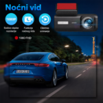 Kamera za Auto DashCam 3u1 JWD 1080P crna - Slika 6