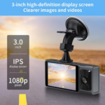 Kamera za Auto DashCam T1 JWD 1080P crna - Slika 2