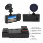 Kamera za Auto DashCam T1 JWD 1080P crna - Slika 8