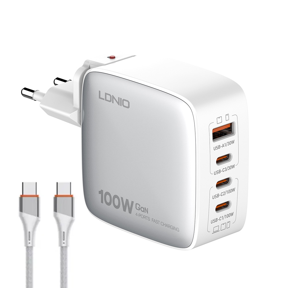kucni-punjac-sa-adapterima-ldnio-q408-gan-pps-qc30-30w-3xpd30-100w-100w-max-sa-type-c-na-type-c-kablom-beli-216775-349926.png Kucni punjac sa adapterima LDNIO Q408 GaN PPS QC3.0 (30W), 3xPD3.0 (100W), 100W Max, sa Type C na Type C kablom beli - Slika 1