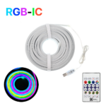 LED svetlo Neon rope RGB 10m