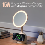 Makeup ogledalo+Bluetooth zvucnik+Wireless Charger REMAX RT-E210 - Slika 2