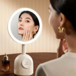 Makeup ogledalo+Bluetooth zvucnik+Wireless Charger REMAX RT-E210 - Slika 5