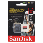 Mem. Kartica SanDisk SDHC 256GB Extreme PRO 4K UHD V30 sa adapterom ZJCN