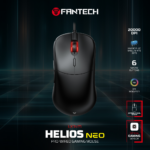 Mis Gaming Fantech UX3V2S Helios II Neo crni - Slika 2