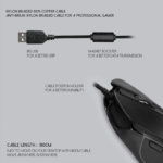 Mis Gaming Fantech X9 Thor crni - Slika 7