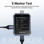 Multifunkcionalni digitalni Type C smart tester FNIRSI FNB-C2 USB PD 3.1 Type C Fast Charging - Slika 8