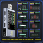 Multifunkcionalni digitalni USB FNIRSI FNB58 Fast Charger - Slika 6