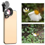 Objektiv za mobilni telefon/tablet univerzalni 100mm 4k Macro crni - Slika 2
