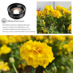Objektiv za mobilni telefon/tablet univerzalni 100mm 4k Macro crni - Slika 5