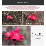Objektiv za mobilni telefon/tablet univerzalni 100mm 4k Macro crni - Slika 6