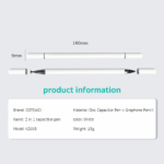 Olovka za touch screen Coteci 62003 2u1 bela - Slika 5