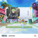 Podloga za mis Fantech Deskmat MP905 OP Ato ONE PIECE - ZORO - Slika 2