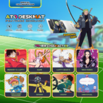 Podloga za mis Fantech Deskmat MP905 OP Ato ONE PIECE - ZORO - Slika 3