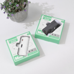 Power bank prenosiva baterija privezak 5000mAh 15W Type C bela - Slika 5
