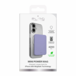 Power bank prenosiva baterija PURO Magsafe 4200mAh ljubicasta - Slika 2