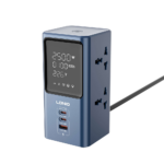 Produzni kabl LDNIO SC2 7-In-1 4 uticnice 2xPD 1xUSB GaN 45W 2m - Slika 3