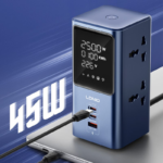 Produzni kabl LDNIO SC2 7-In-1 4 uticnice 2xPD 1xUSB GaN 45W 2m - Slika 6