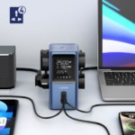 Produzni kabl LDNIO SC2 7-In-1 4 uticnice 2xPD 1xUSB GaN 45W 2m - Slika 8