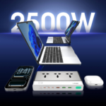 Produzni kabl LDNIO SC3 10-IN-1 3 uticnice 4xPD 3xUSB GaN 65W Total Power 100W 2m - Slika 5