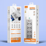 Produzni kabl LDNIO SC4 13-IN-1 8 uticnica 2xPD 2xUSB 1xLightning GaN 65W 2m - Slika 7