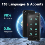Smart AI prevodilac Z6 crni - Slika 2