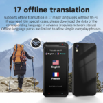 Smart AI prevodilac Z6 crni - Slika 3