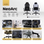 Stolica Gaming Fantech Alpha GC-284 NeoArc crna - Slika 3
