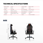 Stolica Gaming Fantech Alpha GC-284P NeoArc Pro crna - Slika 10