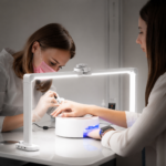 Stona LED lampa F-800E roze - Slika 2