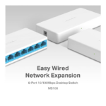 Switch 10/100 8-port Mercusys MS108 - Slika 2