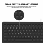 Tastatura Wired Fantech K214 GO balck - Slika 6
