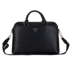 Torba za laptop Guess Bag Grained Triangle Logo 15" crna (GUCB15PGTSPSK)