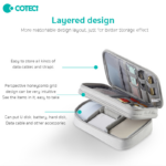 Torbica organizer Coteci 14008 siva - Slika 5