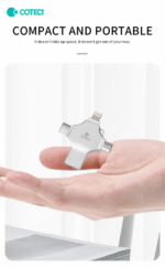 USB flash memorija Coteci CS8836 32GB USB 3.0/micro USB/Type C/lightning - Slika 5