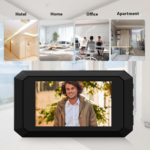 Video pametno zvono JWD Cat Eye za vrata ugradno Wireless - Slika 3