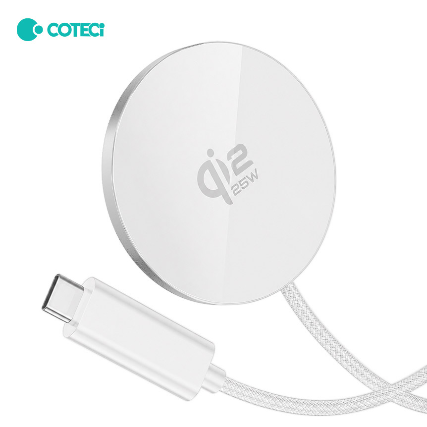 wireless-punjac-magnetic-coteci-ih-150-qi22-25w-beli-233530-408348.png Wireless punjac magnetic Coteci iH-150 Qi2.2 25W beli - Slika 1