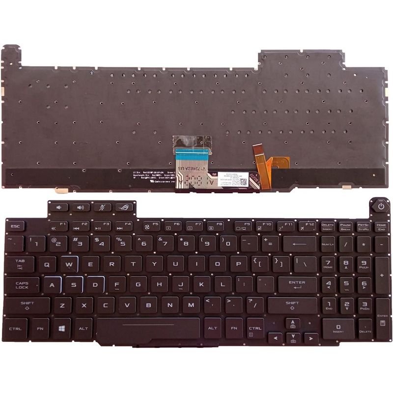 2134-71QMzeoKdUL._AC_SL1500_.jpg Tastatura za Laptop Asus GM501G GM501GM GM501GS GU501GM veliki enter backlight - Slika 1